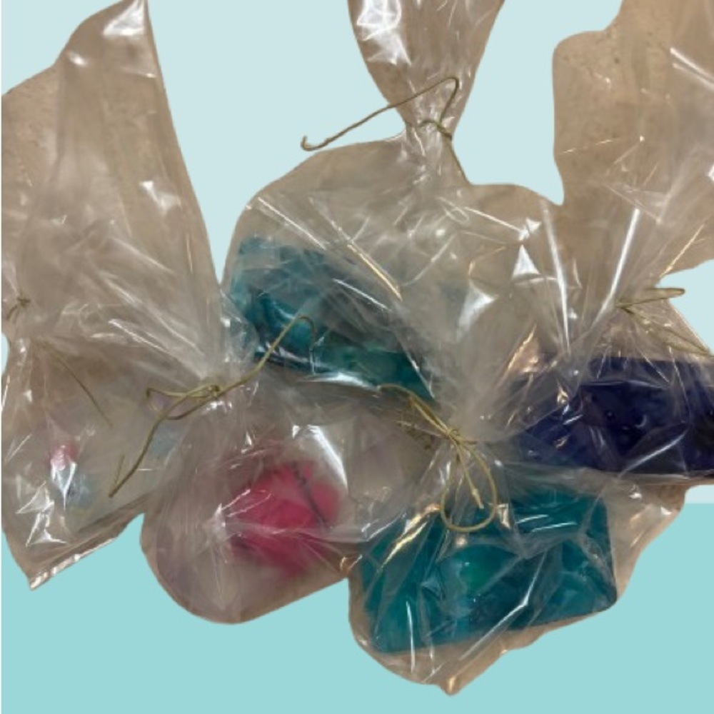 Handmade Colorful Soap With A Hidden Toy Inside